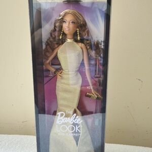 Barbie Look Red Carpet Doll in Shimmering Gold Dress